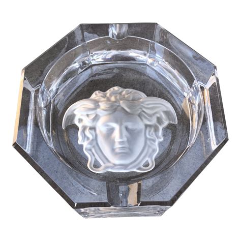 versace crystal ashtray